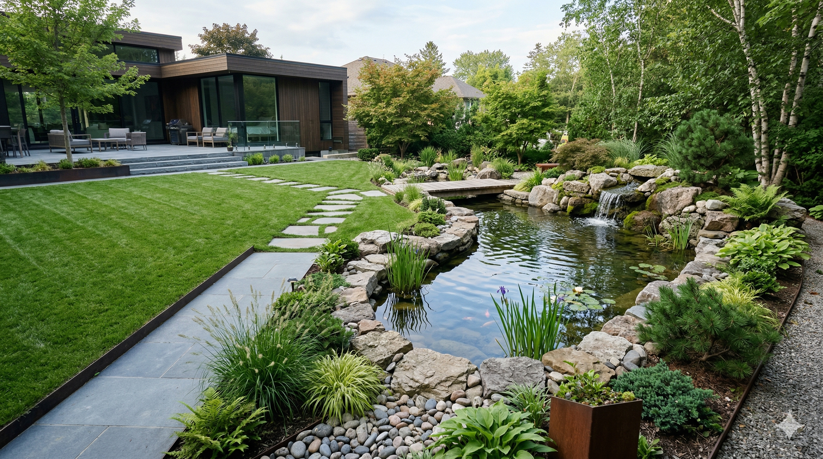 Zen Koi Pond